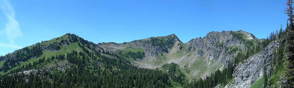 Taken while ascending S slope of Mt. Howard at about 6,000 ft. in elevation.