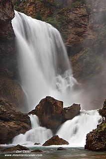 Dawn Mist Falls