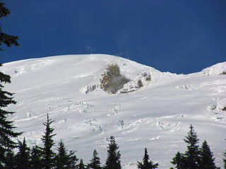 Steaming Crater on Mt Baker