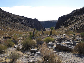 The wash canyon