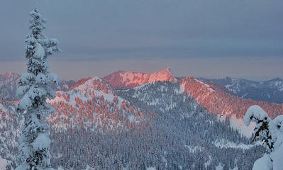 McClellan Butte Alpenglow