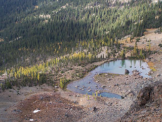 Lake Ann and larches