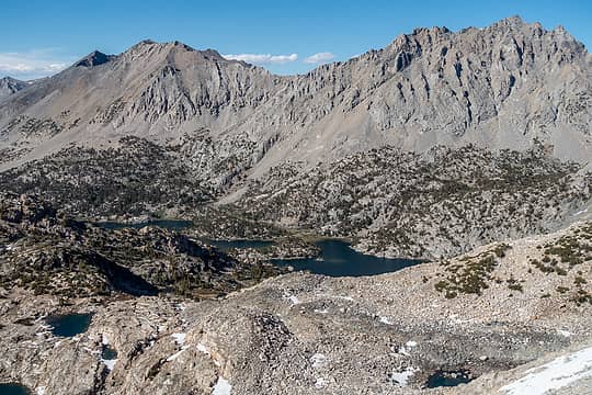 view from glen pass