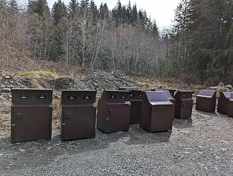 Found these not far up the Bessemer road. Is a new campground being built??