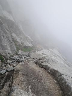 Ascending the key ledge