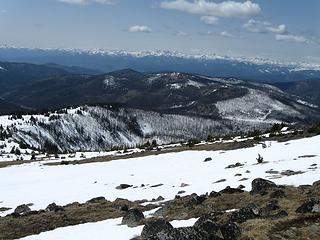 Cascades In Background