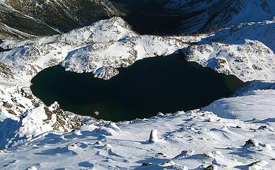 Upper Ice Lake from Maude