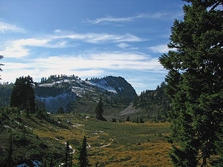 Upper Schriebers and Park Butte Lookout