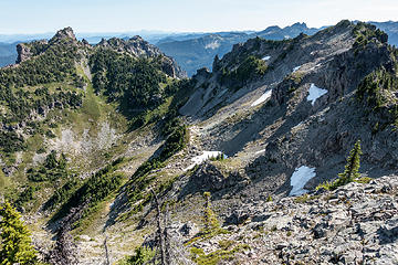 ridge to knapsack pass and first mother