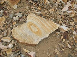 Interesting rock on Lago