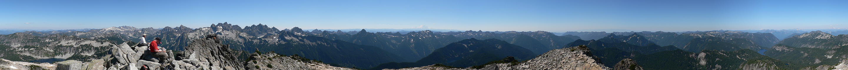 Panorama from Big Snow Mtn. 8.13.06.