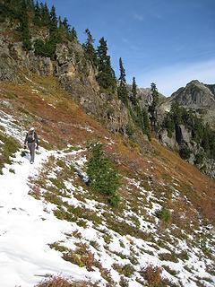 heading towards high pass