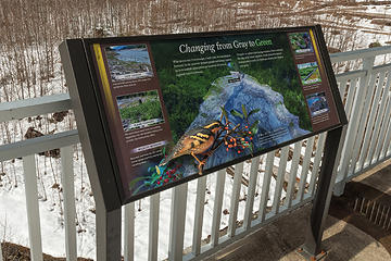 Glines overlook sign #4