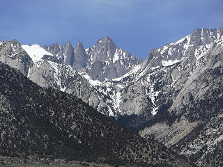 Mount Whitney from Lone Pine