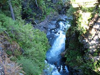 "Hoh River Below"