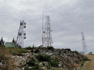 East Tiger summit towers.