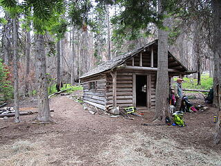 Old forest service cabin