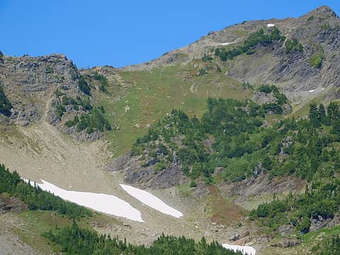 upper rock field and meadow