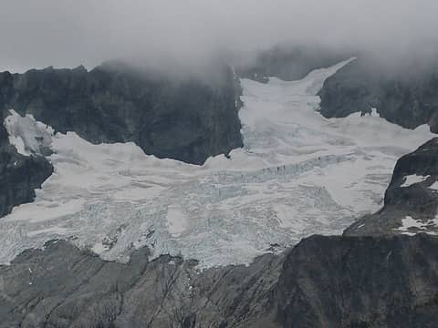 Mary Green glacier on Bonanza
