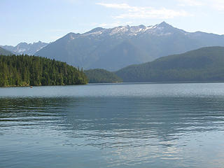 The mighty Ruby as seen from camp.