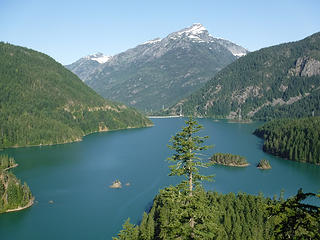 Diablo Lake and Davis Peak