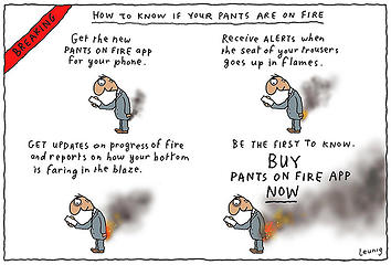 Michael Leunig_Pants on Fire