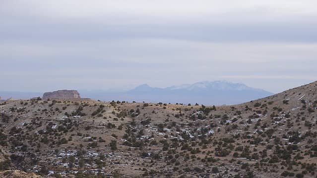 Henry Mountains in distance