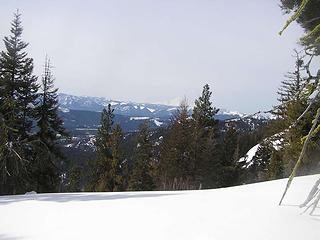 View of Rainier from false summit