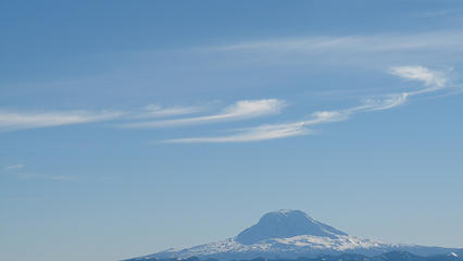 St. Helen's and clouds from Copper