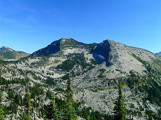 The double-summited Rock Peak