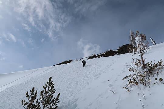 still working hard nearing the summit