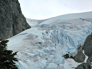 Find the climber on Mt Shuksan