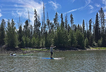 Thom on Elk lake