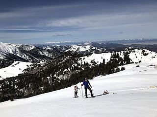 Ibapah Peak, UT with an Emu