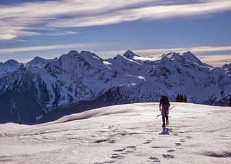 Stetattle Ridge with the Colonial-Snowfield group