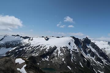 The Moth Glacier, Neyah Pt, and Tenpeak