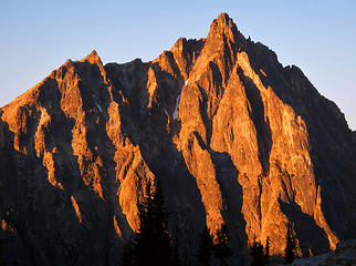 Mount Hardy Alpenglow