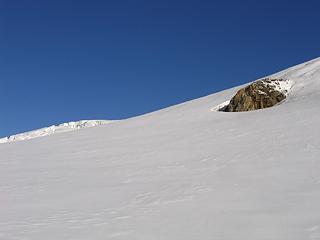 Snow, Rock, and Sky