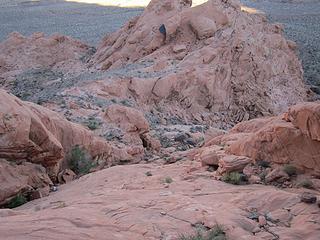 The Sentinel N Face climb