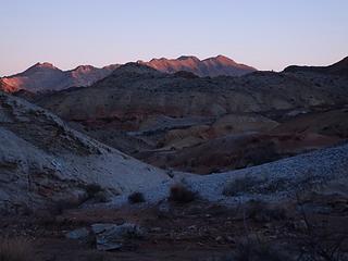 last light on Canyon Point