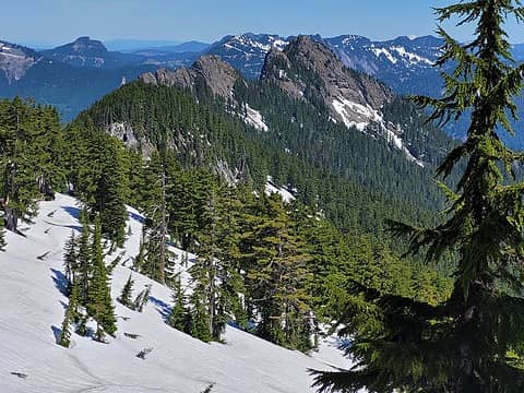 Russian Butte viewed from the south