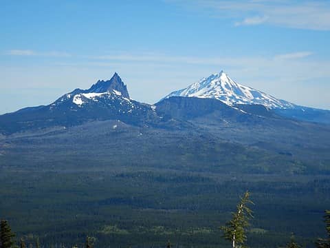 Three Fingered Jack and Jefferson