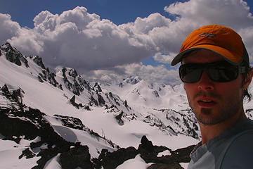 Upper Royal Basin From Petunia Ascent