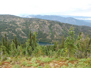 Loch Eileen in the distance