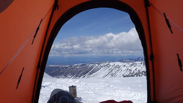 View from tent