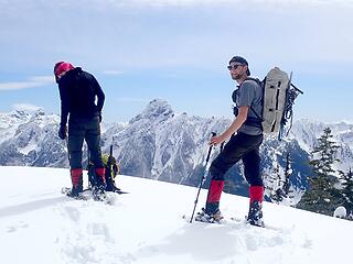 On the summit