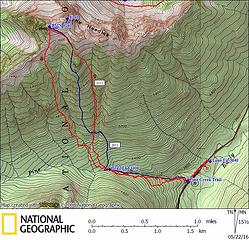 Big Methow Needle GPS Track