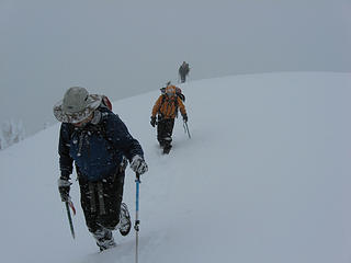 Single File to the Summit