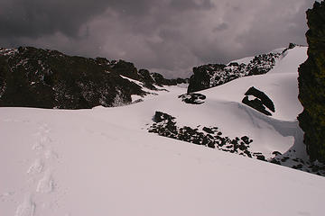 Nearing Petunia/Goat Ridge Crest