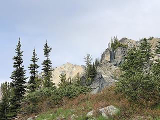 Nursery Peak in the distance